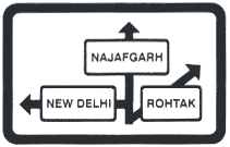 Delhi Traffic Police, Traffic Informatory Signs