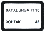 Delhi Traffic Police, Traffic Informatory Signs